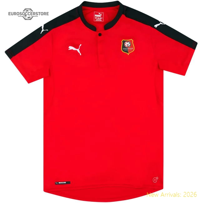 Rennes 2016-17 Home Shirt (Sponsorless) (XL) (Excellent)-Vantage Point Soccer